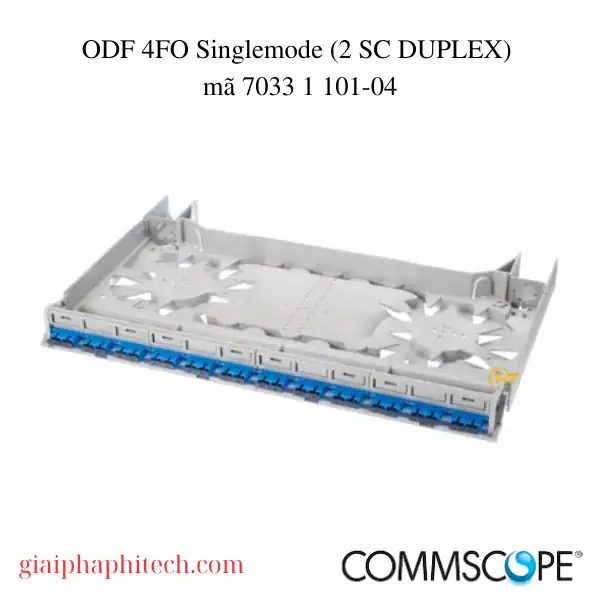 ODF 4FO Singlemode (2 SC DUPLEX) mã 7033 1 101-04