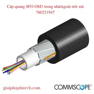 Cáp quang 8FO OM3 trong nhà/ngoài trời mã 760251947