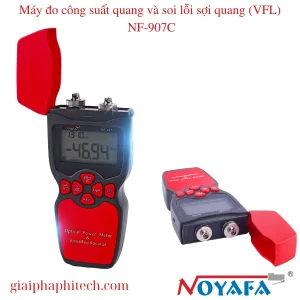 Máy đo công suất quang và soi lỗi sợi quang (VFL) NF-907C