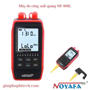 Máy đo công suất quang và soi sợi quang test dây mạng NF-908L