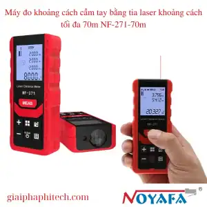 Máy đo khoảng cách cầm tay bằng tia laser khoảng cách tối đa 70m NF-271-70m