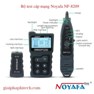 Các ports Bộ Test cáp mạng Noyafa NF-8209