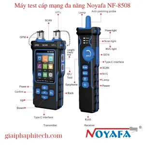 Các port Máy test cáp mạng đa năng Noyafa NF-8508