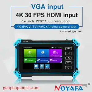 Thiết bị kiểm tra camera ALL IN ONE cầm tay có màn hình 5.4 inch NF715