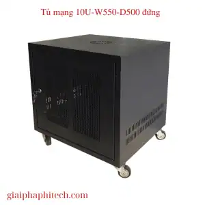 Tủ mạng 10U-W550-D500 đứng