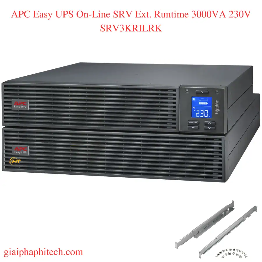 APC Easy UPS On-Line SRV Ext. Runtime 3000VA 230V SRV3KRILRK