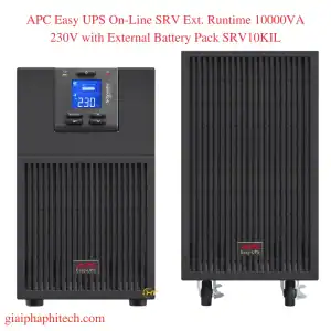 APC Easy UPS On-Line SRV Ext. Runtime 10000VA 230V with External Battery Pack SRV10KIL
