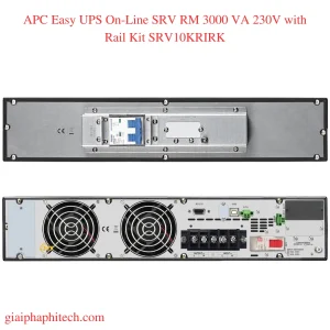 Các cổng kết nối APC Easy UPS On-Line SRV RM 3000 VA 230V with Rail Kit SRV10KRIRK