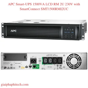 APC Smart-UPS 1500VA LCD RM 2U 230V with SmartConnect SMT1500RMI2UC