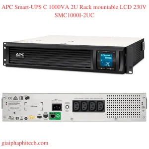 APC Smart-UPS C 1000VA 2U Rack mountable LCD 230V with SmartConnect Mã SMC1000I-2UC