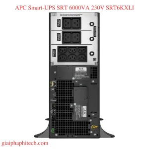 Các cổng kết nối APC Smart-UPS SRT 6000VA 230V SRT6KXLI