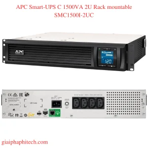 APC Smart-UPS C 1500VA 2U Rack mountable 230V with SmartConnect Mã SMC1500I-2UC