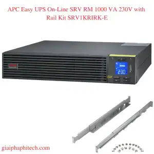APC Easy UPS On-Line SRV RM 1000 VA 230V with Rail Kit SRV1KRIRK-E