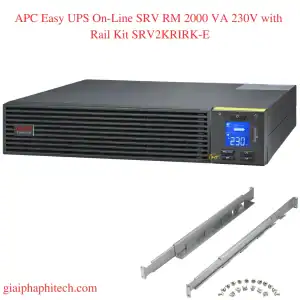 APC Easy UPS On-Line SRV RM 2000 VA 230V with Rail Kit SRV2KRIRK-E