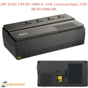 APC EASY UPS BV 1000VA, AVR, Universal Outlet, 230V Mã BV1000I-MS