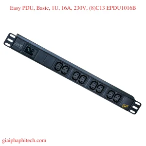 Easy PDU, Basic, 1U, 16A, 230V, (8)C13 EPDU1016B
