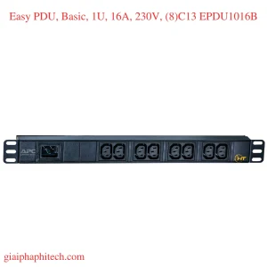 Easy PDU, Basic, 1U, 16A, 230V, (8)C13 EPDU1016B
