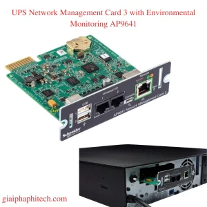 UPS Network Management Card 3 with Environmental Monitoring AP9641