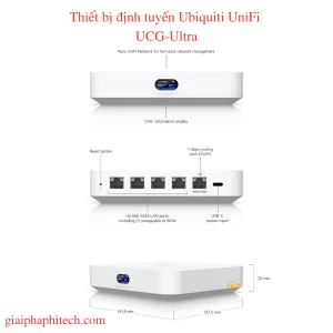 Chi tiết Ubiquiti UniFi Thiết bị định tuyến Cloud Gateway UCG-Ultra