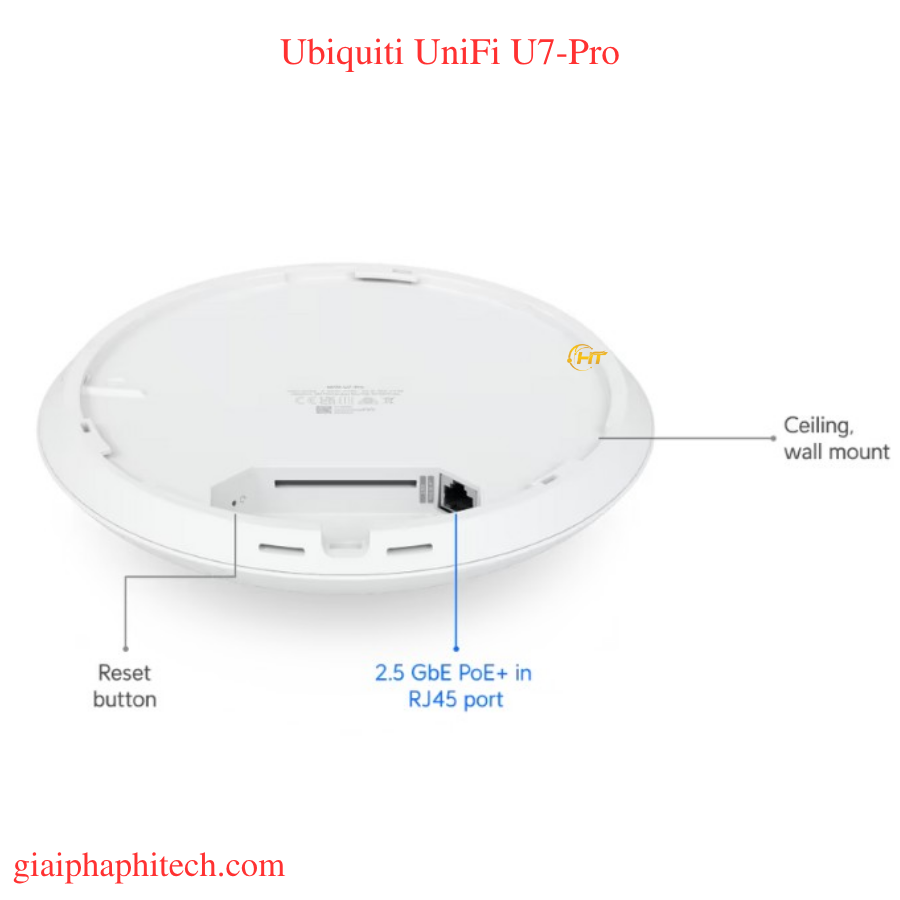 Thiết bị thu phát sóng WiFi - Ubiquiti UniFi U7-Pro - Ảnh 2