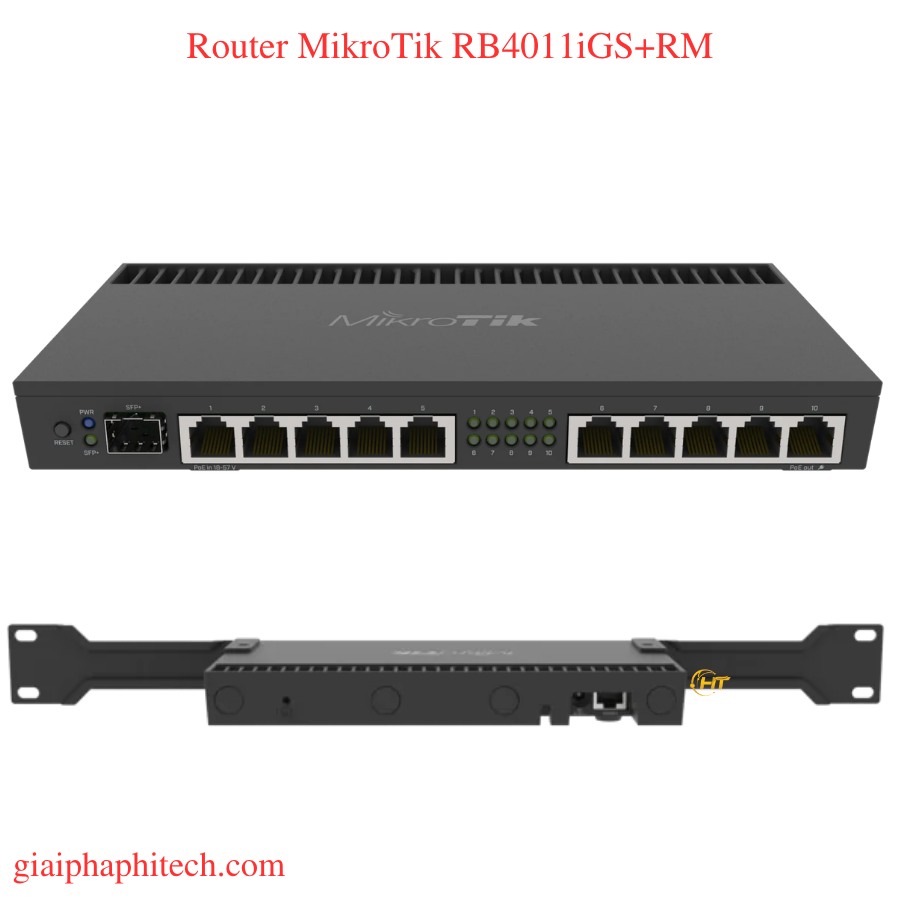 Router MikroTik RB4011iGS+RM