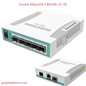 Switch MikroTik CRS106-1C-5S