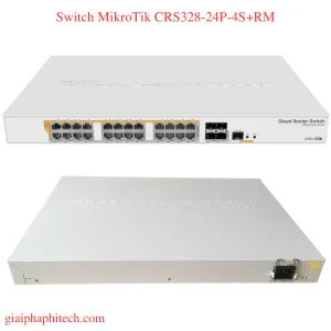 Switch MikroTik CRS328-24P-4S+RM