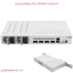 Switch MikroTik CRS504-4XQ-IN