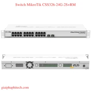 Switch MikroTik CSS326-24G-2S+RM