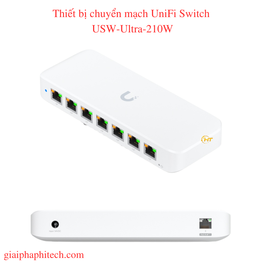 Thiết bị chuyển mạch UniFi Switch USW-Ultra-210W